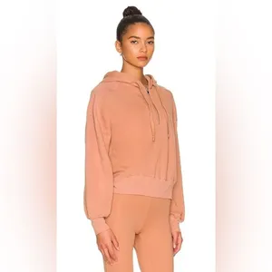 Revolve WELL BEING BEING‎ WELL size small Avalon half zip hoodie organic cotton thumbnail 5