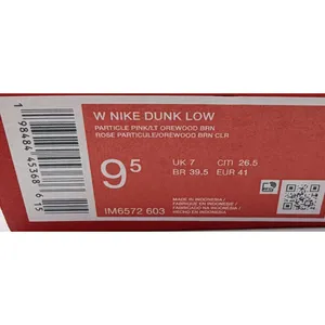 New Womens 9.5 Nike Dunk‎ Low Particle Pink/Lt Orewood Brown Sneaker IM6572-603 thumbnail 10