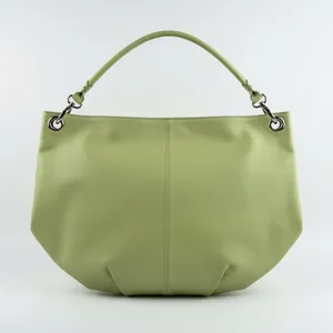 Maurizio Taiuti Green Leather Hobo‎ Bag Made in Italy Chartreuse Large Shoulder thumbnail 2