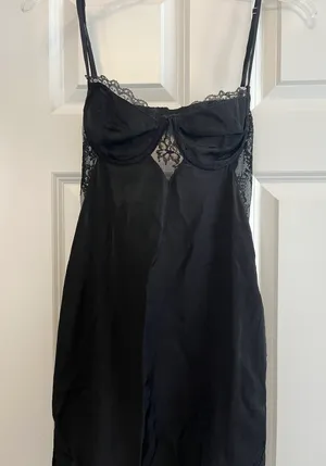 Princess Polly Passion Mini Dress Black thumbnail 3