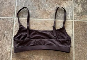 Skims Fits Everybody Scoop Bralette Espresso Size XS thumbnail 4
