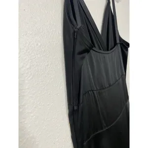 Trashy Diva Black Maxi Dress Size XS 100% silk thumbnail 9