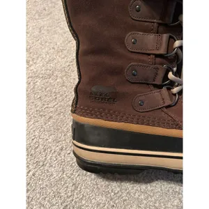 Sorel Joan of Arctic Snow Brown Waterproof Leather Womens Boots NL2429 Size 6‎ thumbnail 2