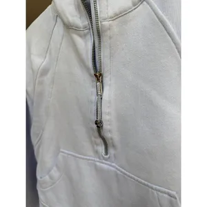 Lululemon Scuba Oversized Funnel-Neck Half Zip blue XS-S thumbnail 3