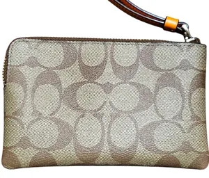 Rainbow Coach Wristlet EUC thumbnail 3