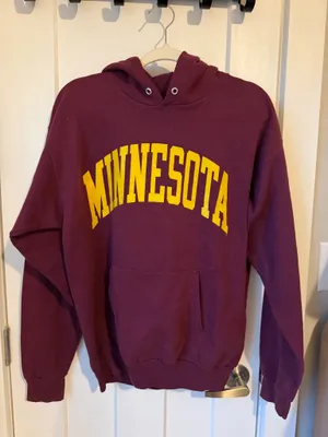 Vintage minnesota hoodie thumbnail 1