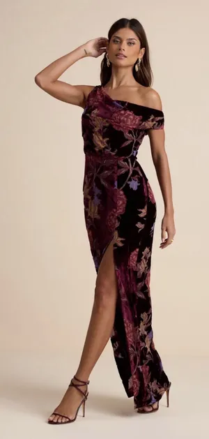 Lulus Velvet Dress thumbnail 1