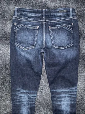 Buckle Black Fit No 53 Ankle Skinny Stretch Jeans Womens 29 x 27.5 Dark BBW3811A thumbnail 4