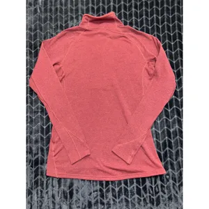 Patagonia Women's Base Layer Capilene Expedition Zip-Neck Pullover Red Sz L VTG thumbnail 6