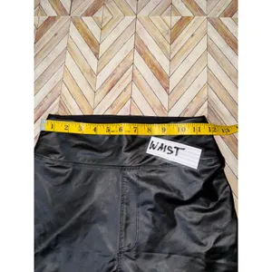 Offline Aerie Faux Liquid Leather Leggings Hi Rise‎ Black M Edgy Moto Vamp Sleek thumbnail 5