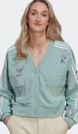 Disney Lilo & Stitch Cardigan Women's In Hazy Green thumbnail 1