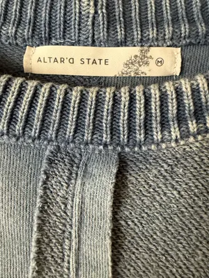 Altar'd State open knit sweater thumbnail 2