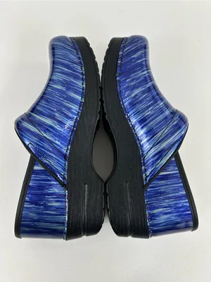 Dansko Professional Patent Blue Water Clogs Size 40 or US 9.5-10 thumbnail 2