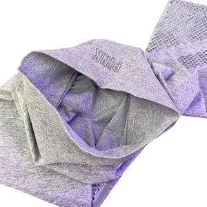VS‎ PINK Seamless High Waist Leggings Workout Tights Cutout Size S Athleisure thumbnail 3