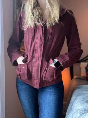 LA Hearts Red Zip Up Jacket thumbnail 1