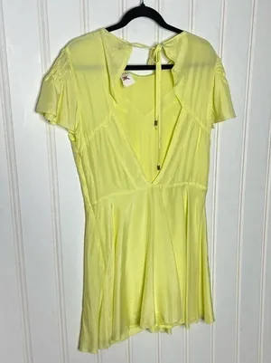 Free People Follow Along Silk Mini Dress 48 thumbnail 6