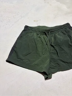 Athleta expedition Dark Green Athletic Drawstring Shorts 2 thumbnail 2