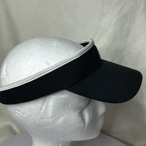 adidas Women's Match Visor One Size Black/ White areoready embriomed thumbnail 4
