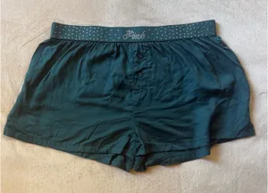 Victoria's Secret PINK silk shine sleep shorts thumbnail 1