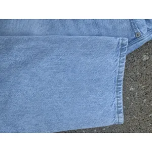 American Eagle Women's 90s Straight Leg Light Wash Faded Jeans SZ 4‎ thumbnail 7