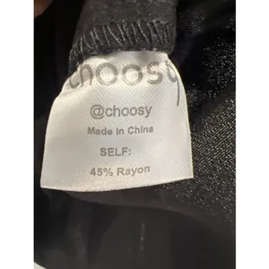 NWT Choosy Sleeveless Black Mini Dress Size 0 Deep VNeck Tie Waist Crosby Street thumbnail 11