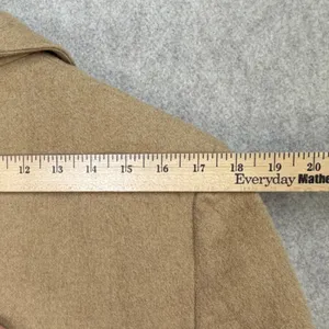 Vintage Camel Hair Blazer Women L Tan Jones New York Quiet Luxury Dark Academia thumbnail 13