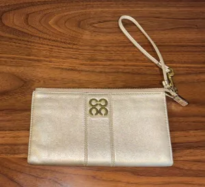 Coach Gold Wristlet thumbnail 1
