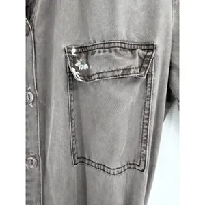 Young Fabulous & Broke Jumpsuit Womens Small Gray Tencel Utility‎ Cargo Gorpcore thumbnail 5