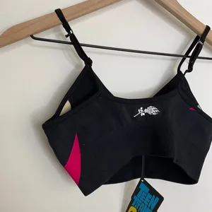 Civil Regime Teen Titans Go Black Starfire Star Kelly Seamless Bra Small New thumbnail 4