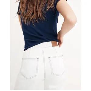 Madewell Tapered Wide Leg Jeans H5843 Size 27 thumbnail 7