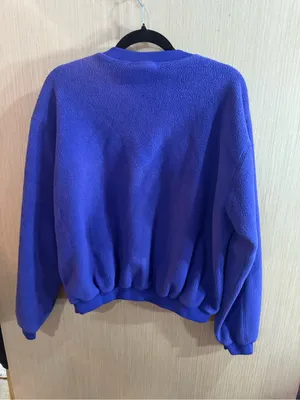 Perigee Taos Purple Fleece Crewneck Sweatshirt Size Large thumbnail 4