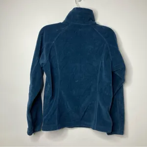 Columbia‎ thick fleece jacket navy blue size medium thumbnail 3