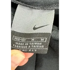 Nike‎ Dri-Fit Pants Women's M Black Y2K Athleisure Training Trousers Retro Track thumbnail 3