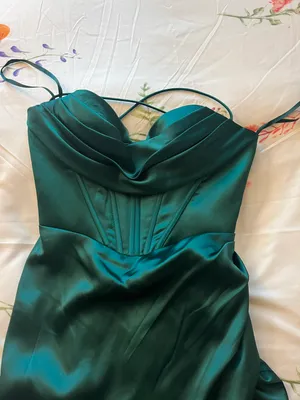 Prom Dress Green Size XS thumbnail 5