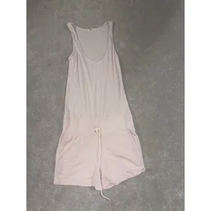 Monrow Women's V-Neck‎ Sleeveless Pockets Short Romper Pink Size XS thumbnail 2