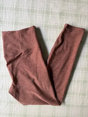 Vuori High-Waist Rust Heather Leggings thumbnail 3