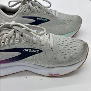 Brooks Ghost 16 Womens Running Shoes Grey Pink Mint Size 8.5 thumbnail 3