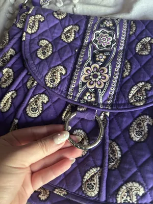 Vera Bradley | simply Violet paisley purse and wallet bundle thumbnail 3
