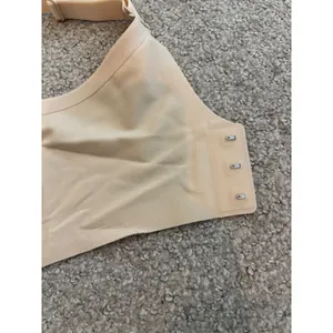 Shapermint Essentials Wireless Bra M Beige Seamless Comfort Smoothing Bra‎ thumbnail 3