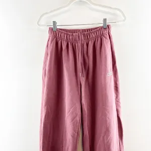 Alo Accolade Straight Leg Sweatpants Burgundy Truffle XXS thumbnail 6