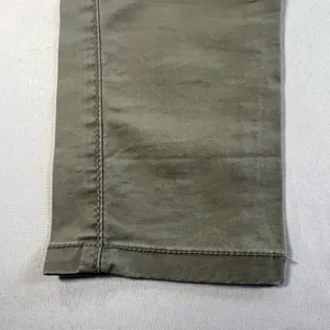 Miss Me • Olive Green Cargo Jeans Bead Embellished Cross Accent Size 26 thumbnail 2