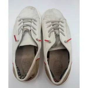 Hey Dude Cody Craft Linen Sneakers White Slip On Casual Size Wide 10 40600-100 thumbnail 3
