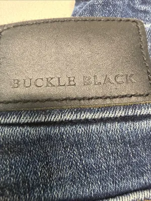 Buckle Black shaping & Smoothing Pocketing Women's Faded Dark Blue Jeans thumbnail 8