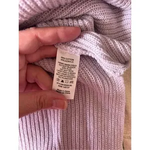 Talulah Sleeveless V-Neck Knit Top Size Large Purple thumbnail 3