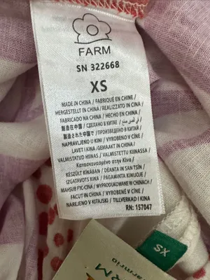 Farm Rio Maia Linen Jumpsuit Bold Floral Fuchsia & Red Size Small thumbnail 14