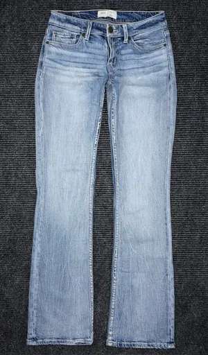Buckle BKE Stella Slim Low Rise Bootcut Stretch Jeans Sz 26 x 33.5 LONG ABK8508L thumbnail 1