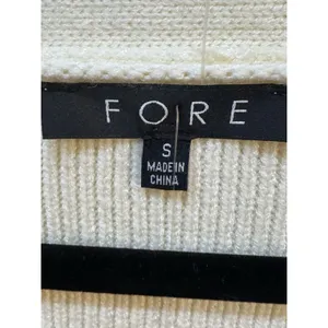 Club Monaco White Pullover Crewneck Textured Sweater Size XS thumbnail 6