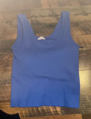 Blue tank top Size M thumbnail 1