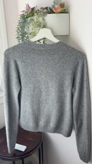 Kimchi Blue gray cardigan in XS thumbnail 3