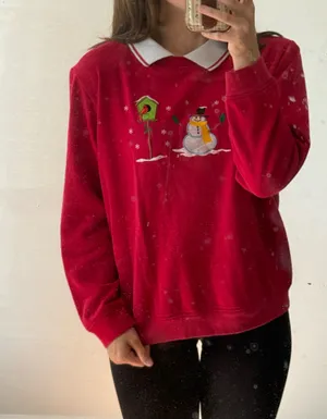 Red Christmas Sweater thumbnail 5